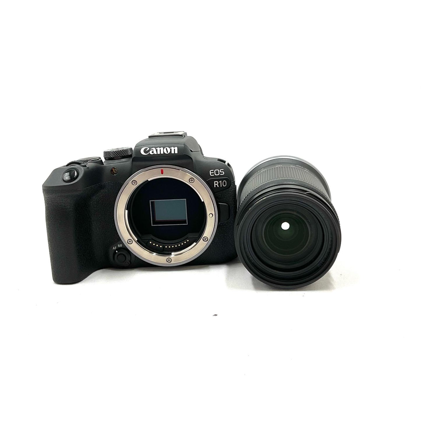 【全額返金保証】【最速発送】Canon デジタル一眼 EOS R10 RF-S 18-150 F3.5-6.3 IS STM キット ブラック 超美品 動作確認済