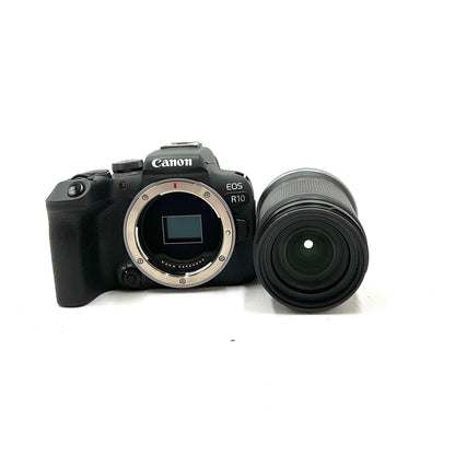 【全額返金保証】【最速発送】Canon デジタル一眼 EOS R10 RF-S 18-150 F3.5-6.3 IS STM キット ブラック 超美品 動作確認済