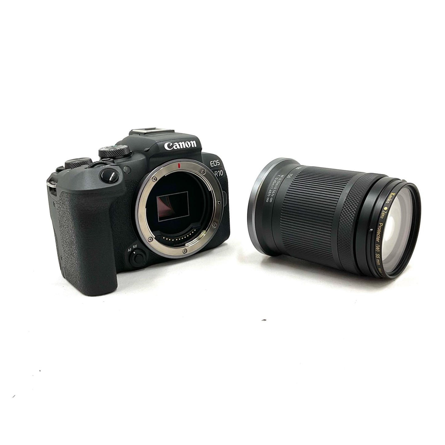【全額返金保証】【最速発送】Canon デジタル一眼 EOS R10 RF-S 18-150 F3.5-6.3 IS STM キット ブラック 超美品 動作確認済