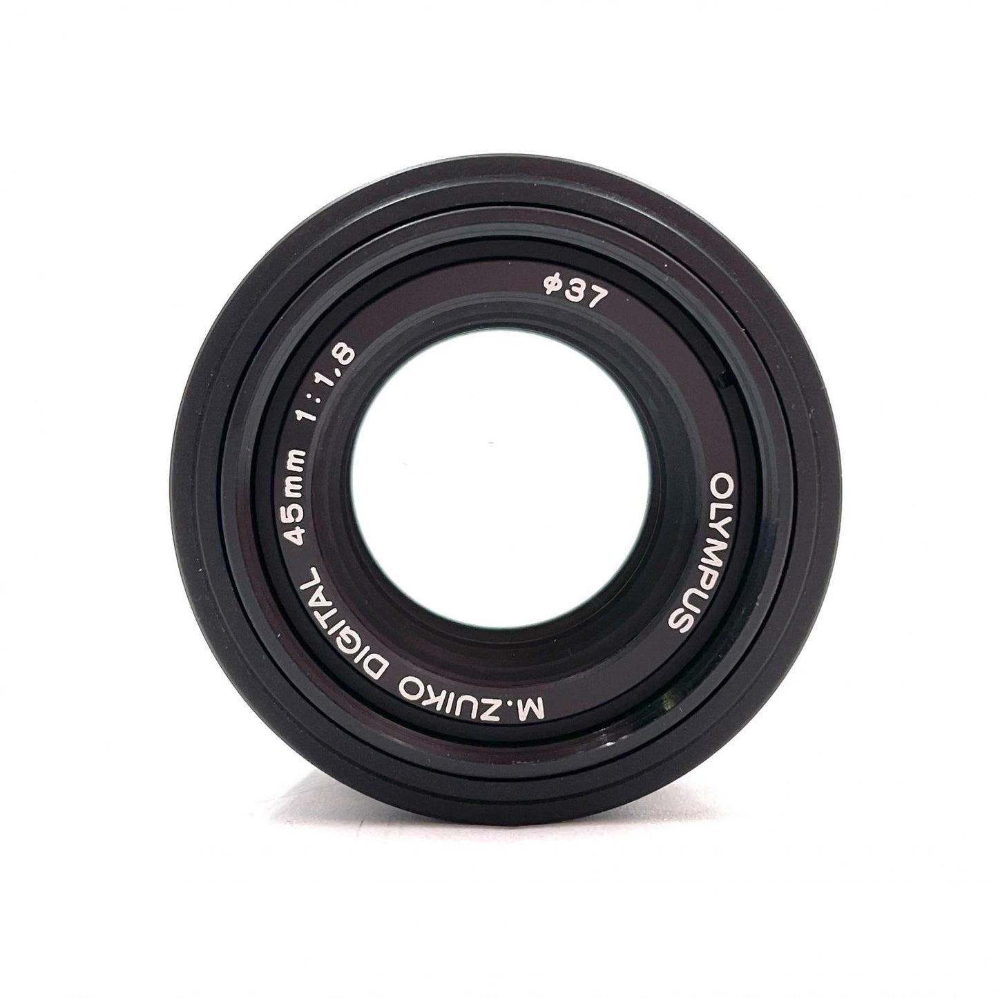 【全額返金保証】【最速発送】OLYMPUS M.ZUIKO DIGITAL 45mm F1.8 [ブラック] 美品 動作確認済