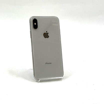 【全額返金保証】【最速発送】Apple iPhone iPhone X 64GB シルバー 動作確認済 72%