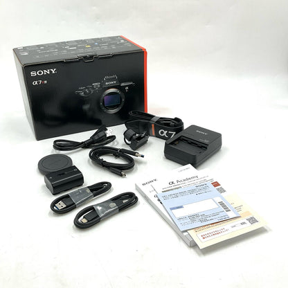 【全額返金保証】【最速発送】Sony デジタル一眼 α7R IV ILCE-7RM4 ボディ ブラック 美品 動作確認済