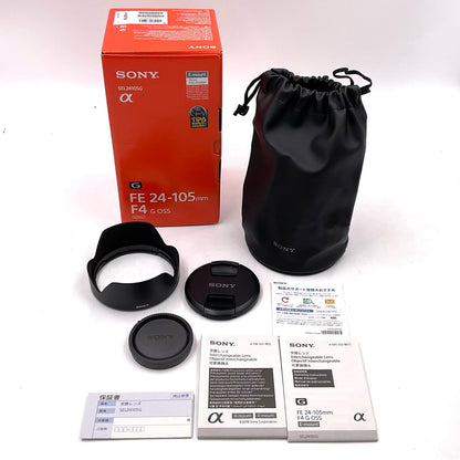 【全額返金保証】【最速発送】Sony FE 24-105mm F4 G OSS SEL24105G 美品 動作確認済
