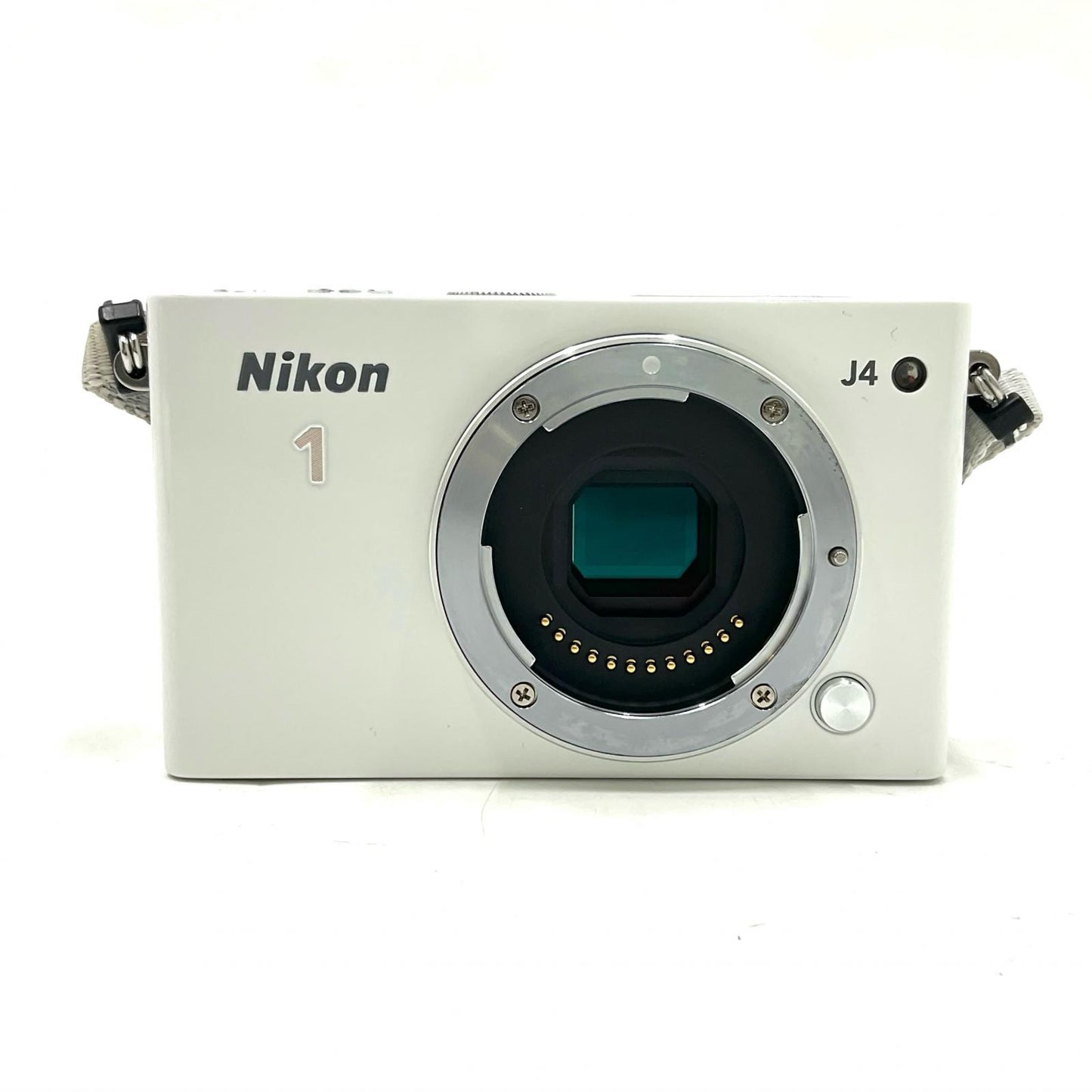 【全額返金保証】【最速発送】Nikon デジタル一眼 Nikon 1 J4 ダブルズームキット ホワイト 美品 動作確認済
