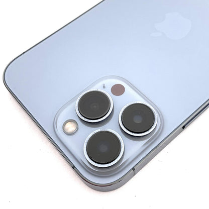 【全額返金保証】【最速発送】Apple iPhone iPhone 13 Pro Max 256GB シエラブルー Softbank SIMフリー 白ロム 動作確認済 77%