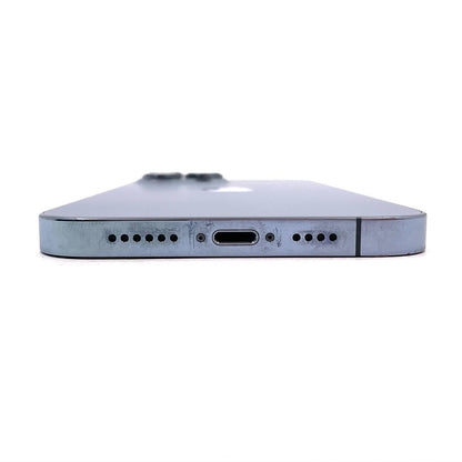 【全額返金保証】【最速発送】Apple iPhone iPhone 13 Pro Max 256GB シエラブルー Softbank SIMフリー 白ロム 動作確認済 77%