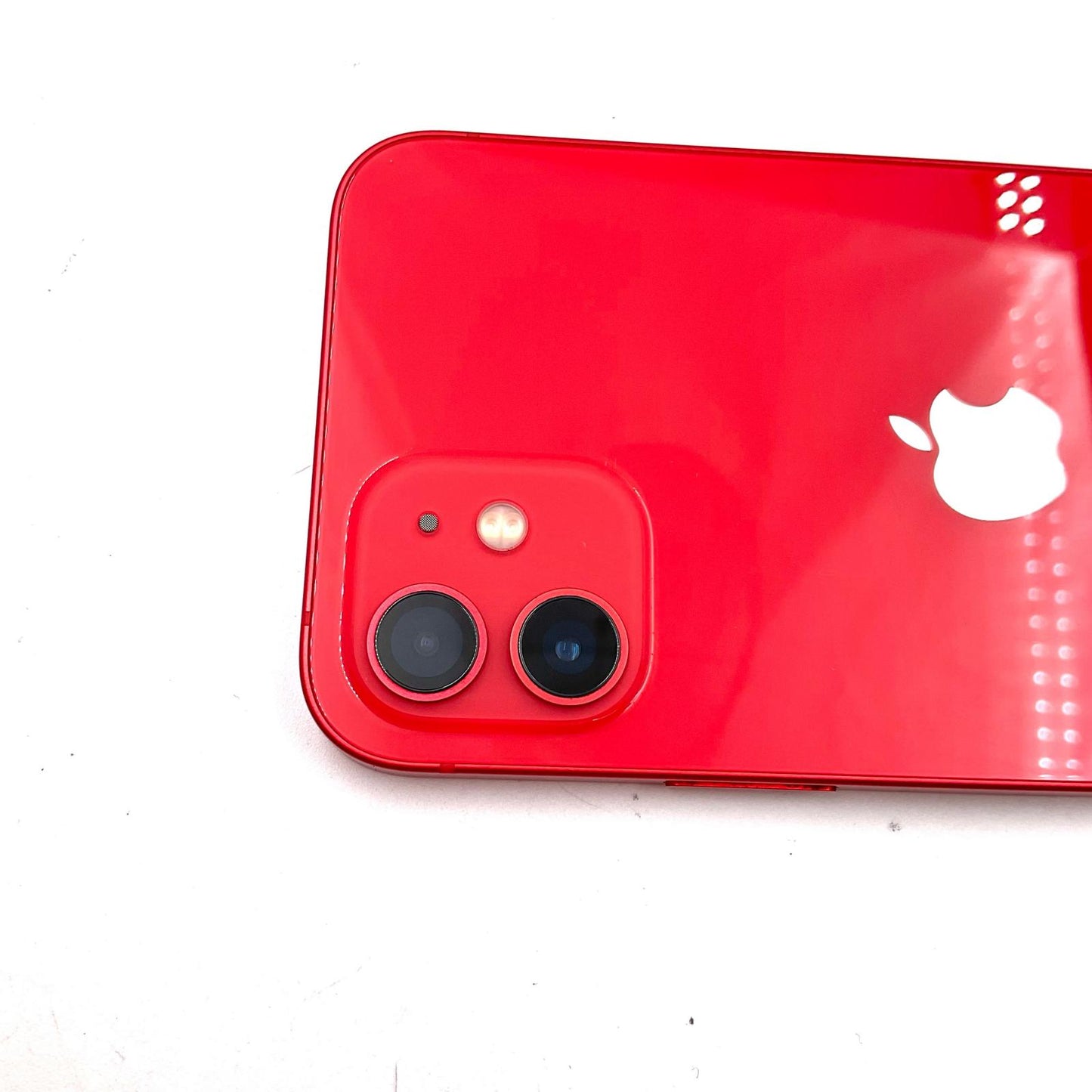 【全額返金保証】【最速発送】Apple iPhone iPhone 12 128GB プロダクトレッド Softbank SIMフリー 白ロム 動作確認済 79%