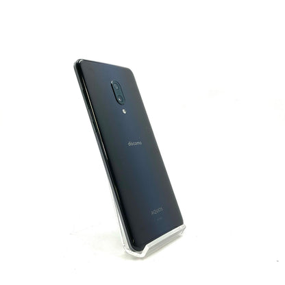 【最速発送】 AQUOS zero2 256GB ブルー系 docomo SIMフリー SH-01M 白ロム【難有】