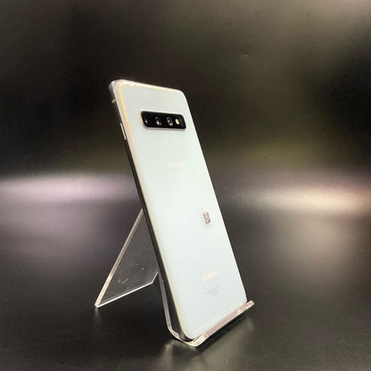 【全額返金保証】【最速発送】 Galaxy S10 128GB ブルー系 docomo SIMフリー SC-03L 白ロム 動作確認済