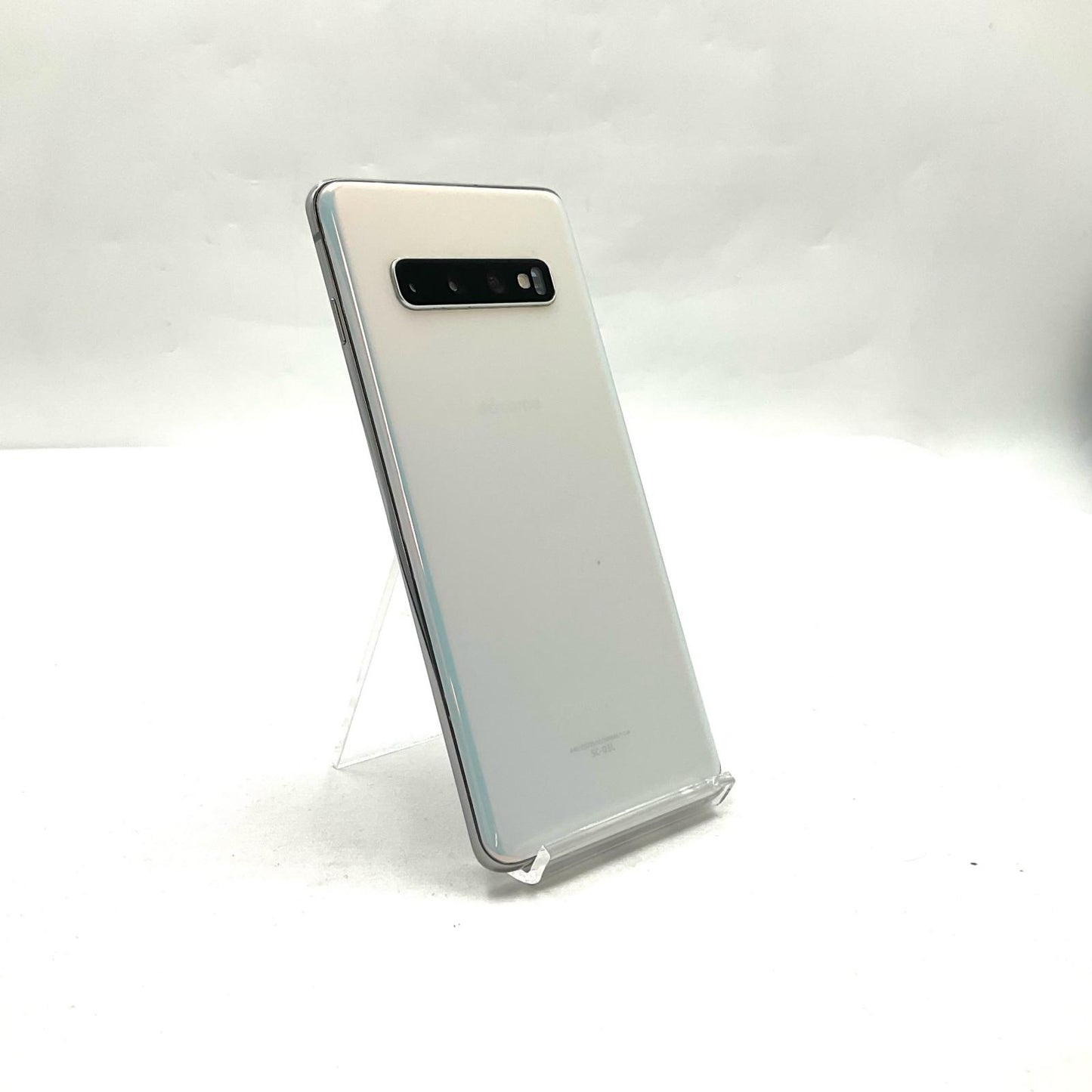 【全額返金保証】【最速発送】 Galaxy S10 128GB ホワイト系 docomo SIMフリー SC-03L 白ロム 動作確認済