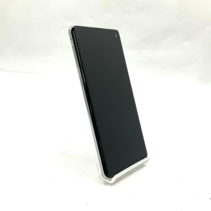 【全額返金保証】【最速発送】 Galaxy S10 128GB ホワイト系 docomo SIMフリー SC-03L 白ロム 動作確認済