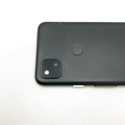 【全額返金保証】【最速発送】 Google Pixel 4a 128GB ブラック系 softbank SIMフリー Pixel 4a 白ロム 動作確認済