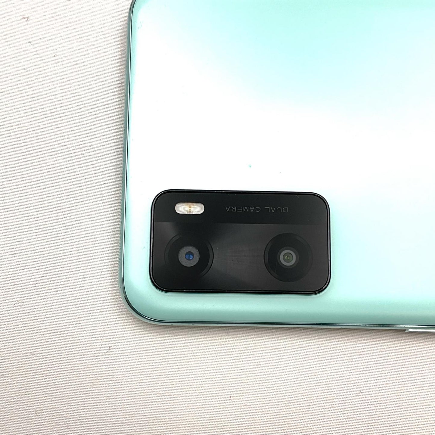 【最速発送】 OPPO A55s 5G 64GB グリーン系 SIMフリー CPH2309 白ロム【難有】