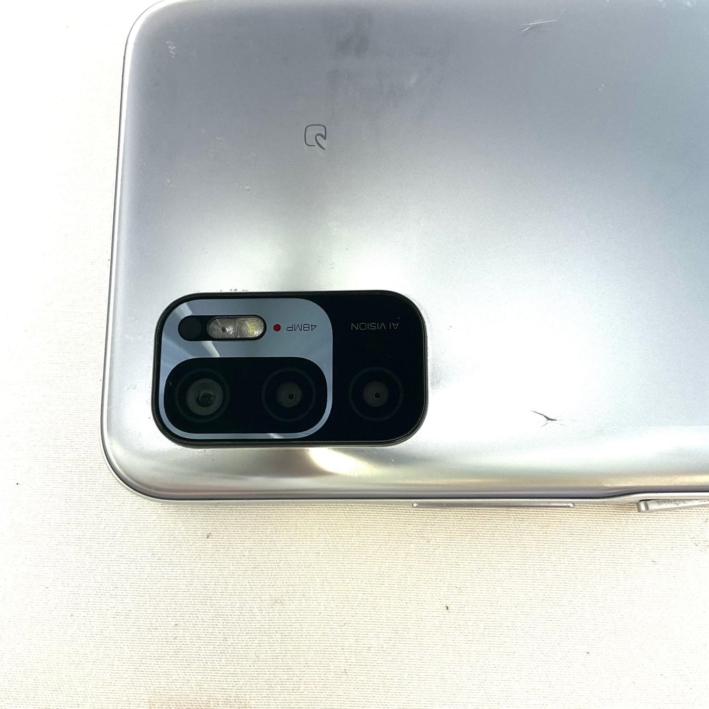 【最速発送】 Redmi Note 10 JE 64GB ブルー系 au SIMフリー XIG02 白ロム【難有】