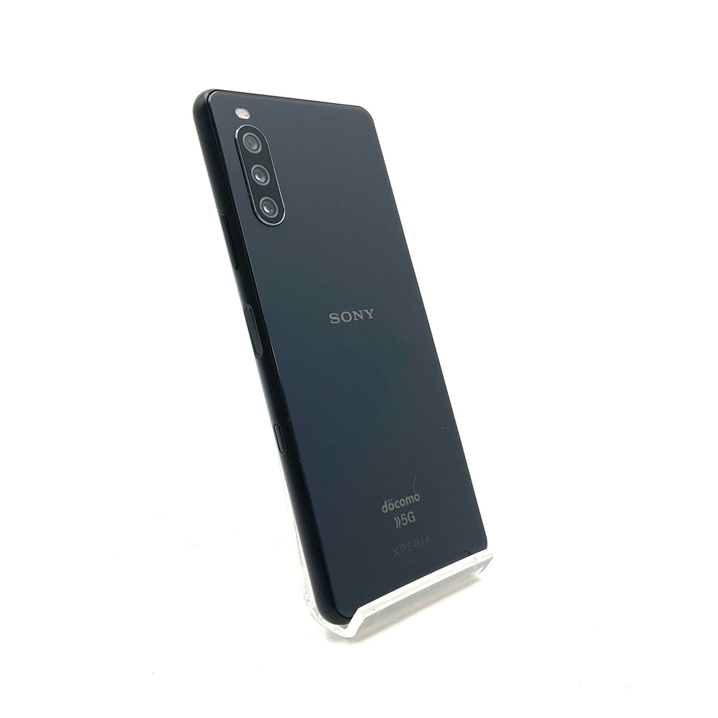 【最速発送】 Xperia 10 III 128GB ブラック系 docomo SIMフリー SO-52B 白ロム【難有】