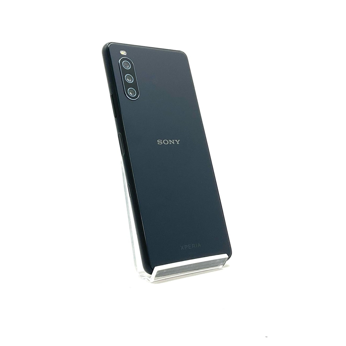 【最速発送】 Xperia 10 III 128GB ブラック系 au SIMフリー SOG04 白ロム【難有】