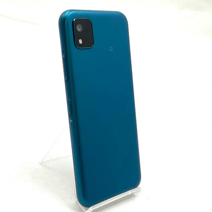 【最速発送】 かんたんスマホ3 64GB ブルー系 softbank SIMフリー A205KC 白ロム【難有】
