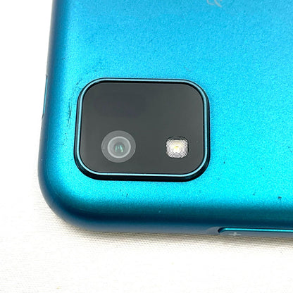 【最速発送】 かんたんスマホ3 64GB ブルー系 softbank SIMフリー A205KC 白ロム【難有】
