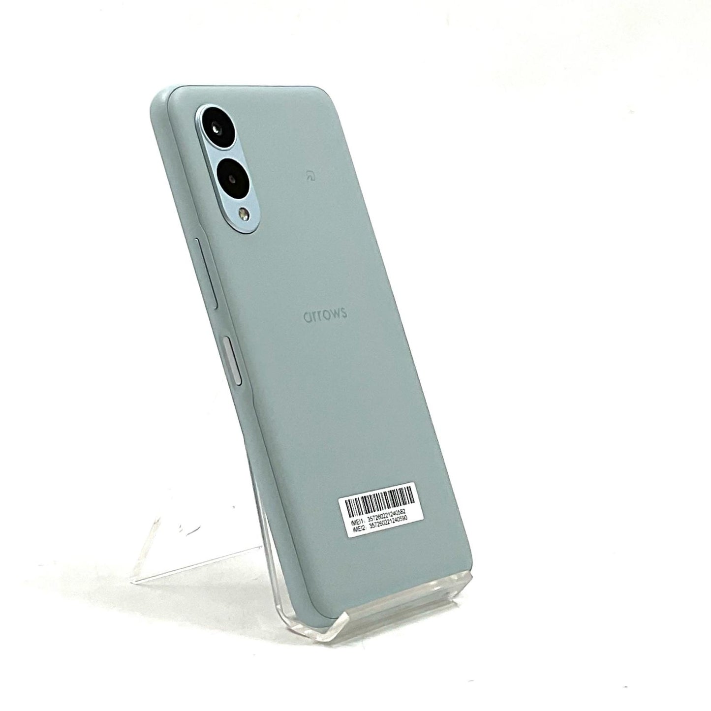 【全額返金保証】【最速発送】富士通 arrows We　2 64GB ライトブルー docomo F-52E 白ロム 美品 動作確認済
