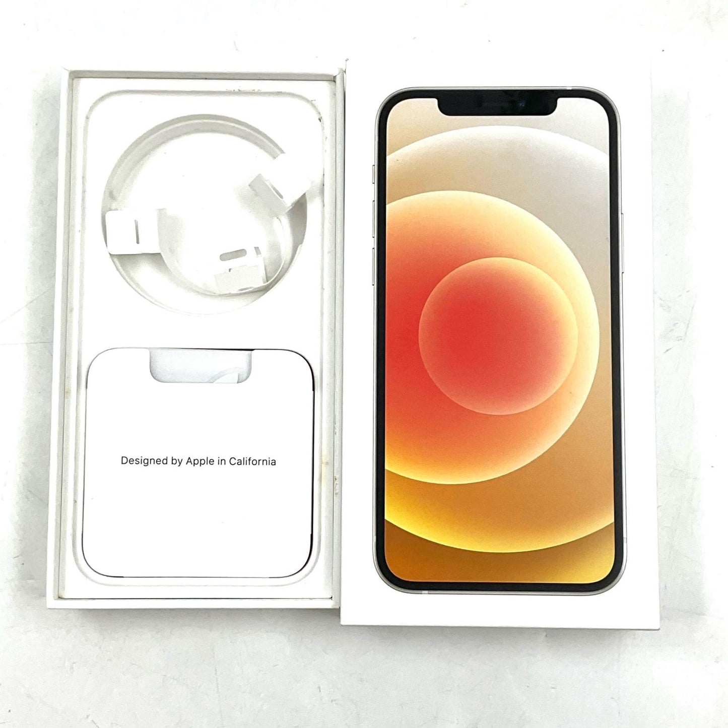 【全額返金保証】【最速発送】Apple iPhone iPhone 12 64GB ホワイト Softbank 白ロム 動作確認済 80%