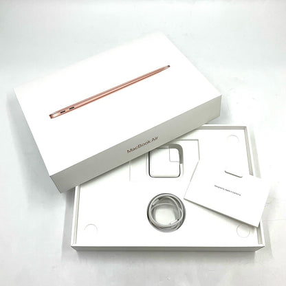 【全額返金保証】【最速発送】Apple MacBook Air 13.3インチ 2020 Apple M1 8GB 256GB ゴールド 97% 動作確認済