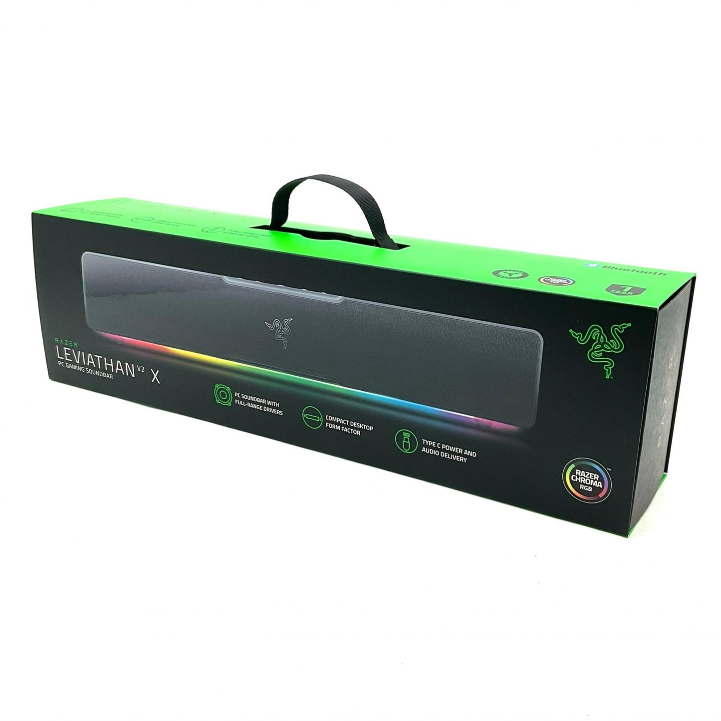 【全額返金保証】【最速発送】Razer LEVIATHAN V2 X 美品 動作確認済