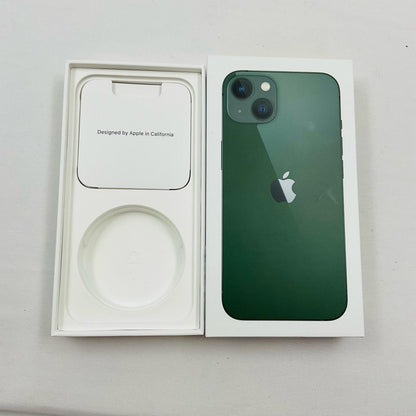 【全額返金保証】【最速発送】Apple iPhone iPhone 13 128GB グリーン au 白ロム 動作確認済 76%