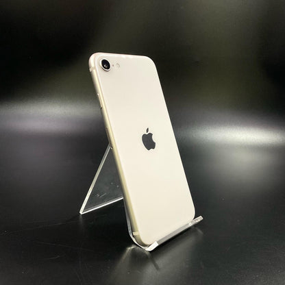 【全額返金保証】【最速発送】Apple iPhone iPhone SE（第3世代） 128GB スターライト SIMフリー 白ロム 動作確認済 74%