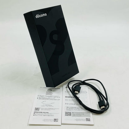 【最速発送】SAMSUNG Galaxy S22 256GB ファントムブラック docomo SC-51C 白ロム【難有】