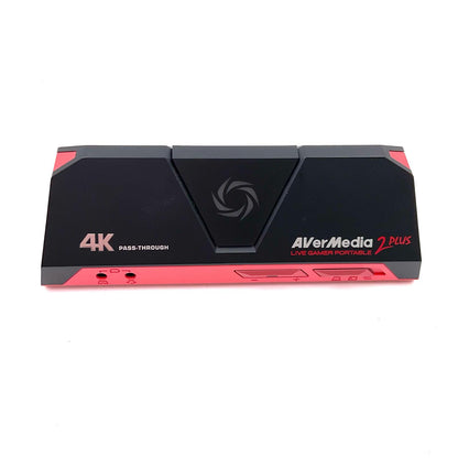 【全額返金保証】【最速発送】AVerMedia ゲームキャプチャー Live Gamer Portable 2 Plus 美品 動作確認済