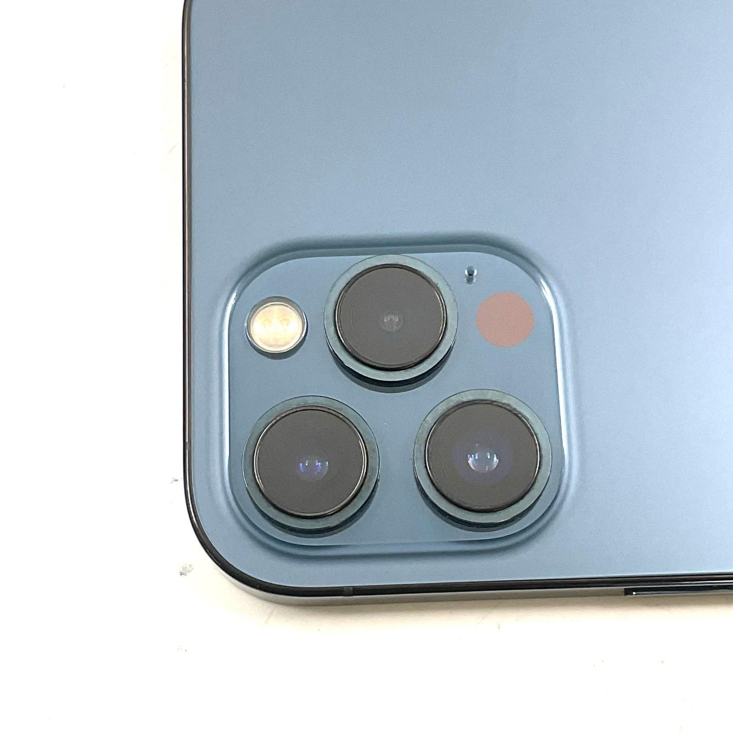 【全額返金保証】【最速発送】Apple iPhone iPhone 12 Pro Max 256GB パシフィックブルー Softbank 白ロム 動作確認済 80%