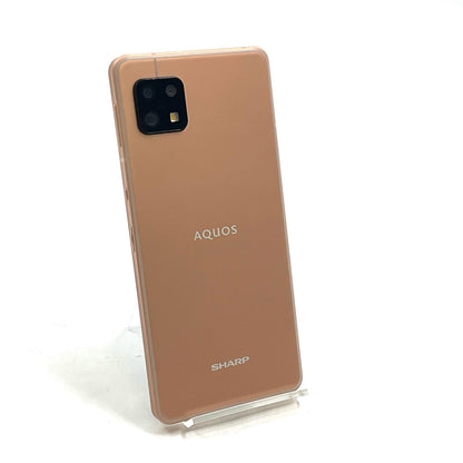 【最速発送】SHARP AQUOS sense6s 64GB ライトカッパー Softbank SH-M19s 白ロム【難有】