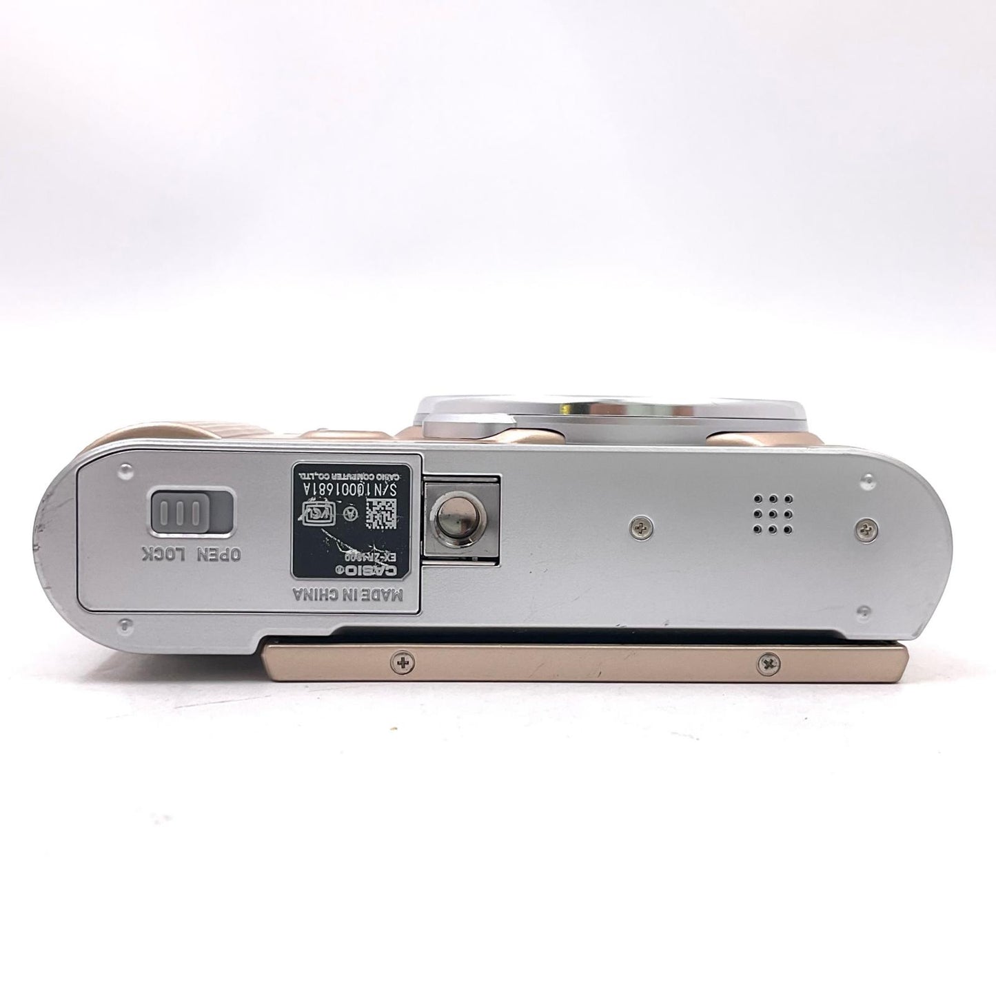 【全額返金保証】【最速発送】CASIO コンパクトデジタルカメラ HIGH SPEED EXILIM EX-ZR1800GD [ゴールド] 美品 動作確認済