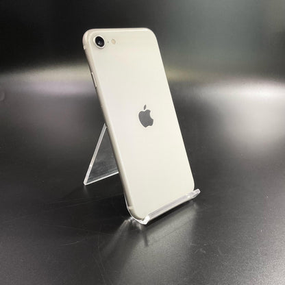 【全額返金保証】【最速発送】Apple iPhone iPhone SE（第3世代） 64GB スターライト Softbank 白ロム 動作確認済 95%