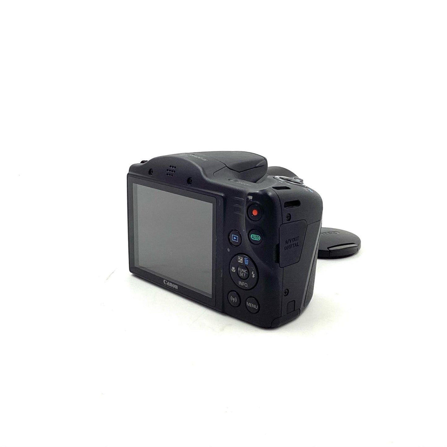 【全額返金保証】【最速発送】Canon コンパクトデジタルカメラ PowerShot SX420 IS ブラック 動作確認済