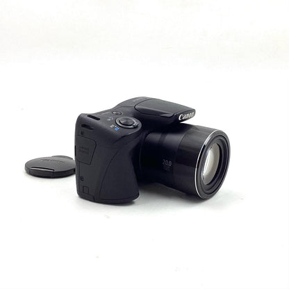 【全額返金保証】【最速発送】Canon コンパクトデジタルカメラ PowerShot SX420 IS ブラック 動作確認済