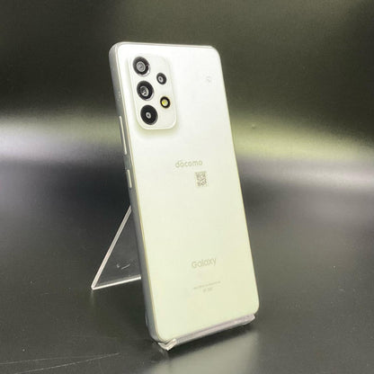 【全額返金保証】【最速発送】SAMSUNG Galaxy A53 5G 128GB Awesome White docomo SC-53C 白ロム 美品 動作確認済