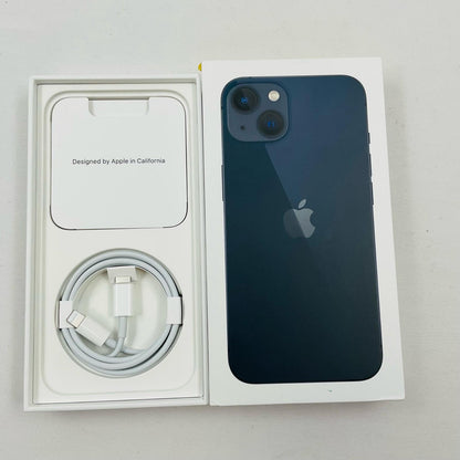 【最速発送】Apple iPhone iPhone 13 128GB ミッドナイト au【難有】 79%