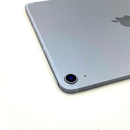 【全額返金保証】【最速発送】Apple iPad Air 10.9インチ 第4世代 256GB スカイブルー WiFi+Cellular SIMフリー 白ロム 美品 動作確認済