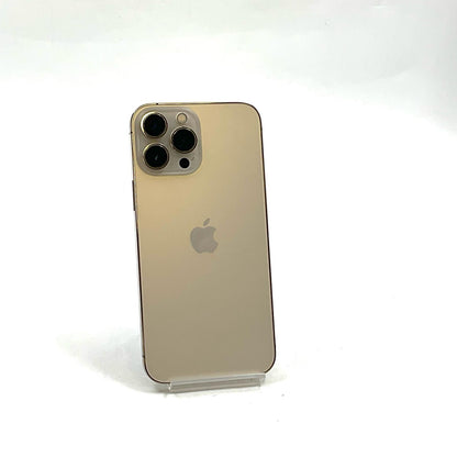 【全額返金保証】【最速発送】Apple iPhone iPhone 13 Pro Max 128GB ゴールド au SIMフリー 白ロム 美品 動作確認済 86%