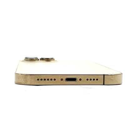 【全額返金保証】【最速発送】Apple iPhone iPhone 13 Pro Max 128GB ゴールド au SIMフリー 白ロム 美品 動作確認済 86%
