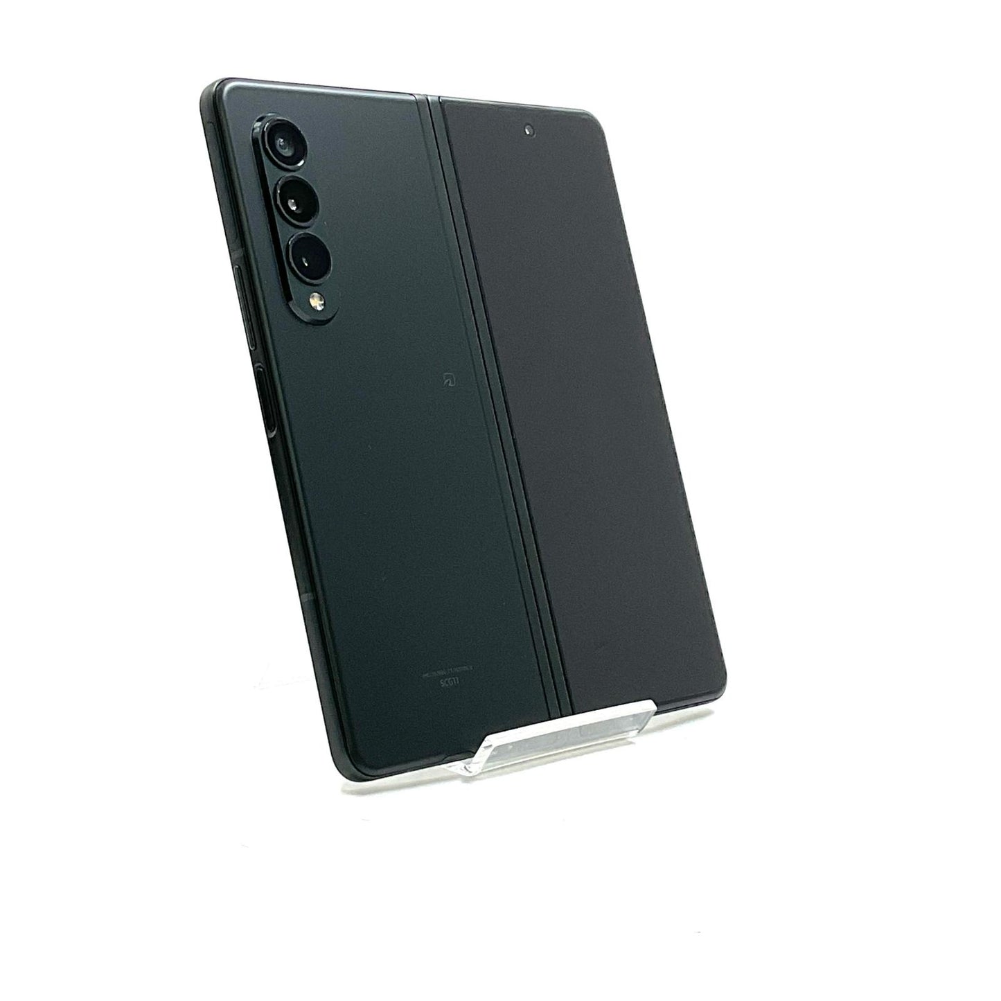 【全額返金保証】【最速発送】SAMSUNG Galaxy ZFold3 5G 256GB Phantom Green au SCG11 白ロム 美品 動作確認済