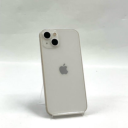 【全額返金保証】【最速発送】Apple iPhone iPhone 13 128GB スターライト au 動作確認済 84%
