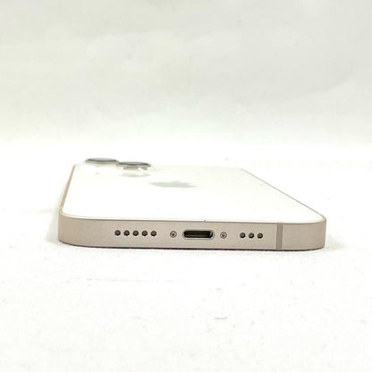 【全額返金保証】【最速発送】Apple iPhone iPhone 13 128GB スターライト au 動作確認済 84%