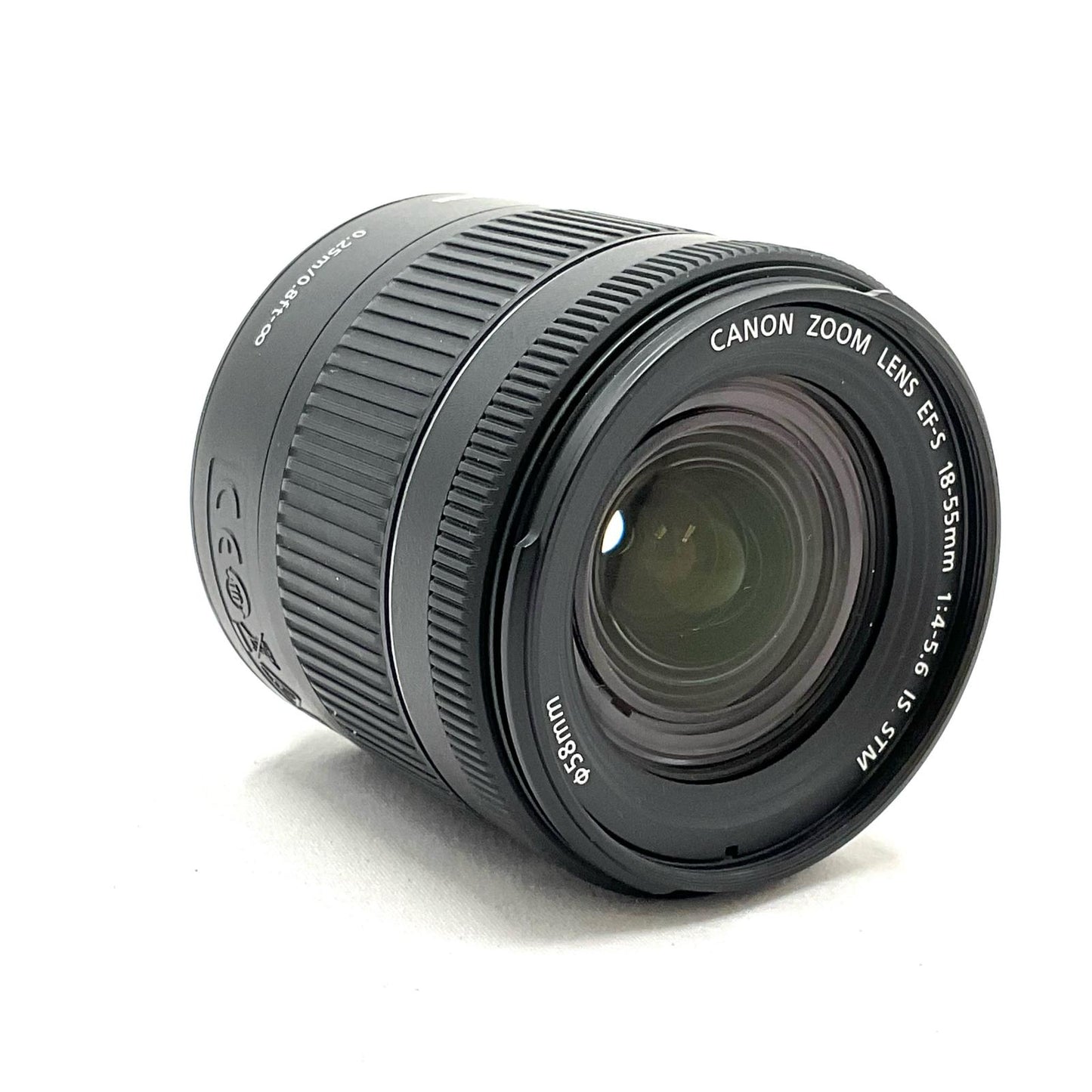 【全額返金保証】【最速発送】Canon EF-S18-55mm F4-5.6 IS STM 美品 動作確認済