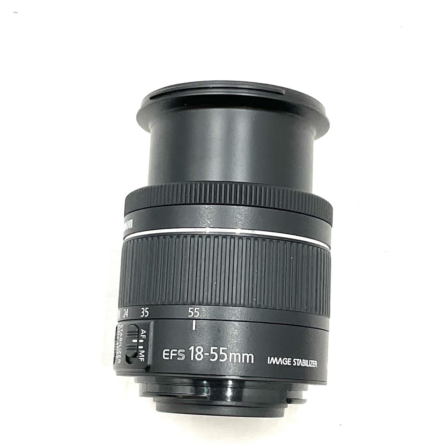 【全額返金保証】【最速発送】Canon EF-S18-55mm F4-5.6 IS STM 美品 動作確認済