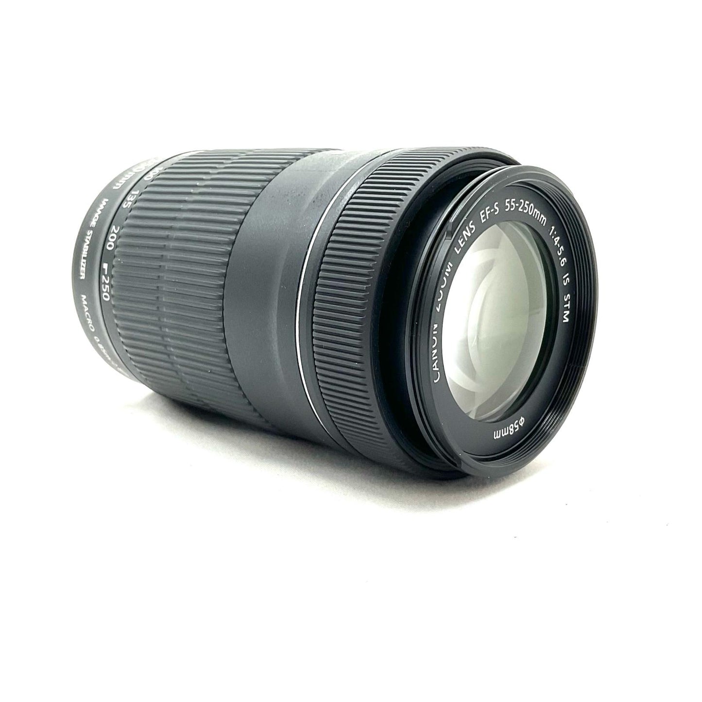 【全額返金保証】【最速発送】Canon EF-S55-250mm F4-5.6 IS STM 美品 動作確認済
