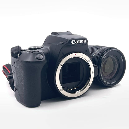 【全額返金保証】【最速発送】Canon デジタル一眼 EOS Kiss X10 標準ズームキット ブラック 美品 動作確認済