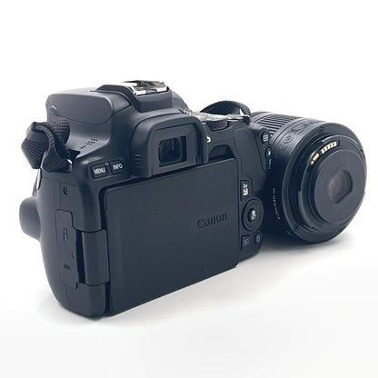 【全額返金保証】【最速発送】Canon デジタル一眼 EOS Kiss X10 標準ズームキット ブラック 美品 動作確認済