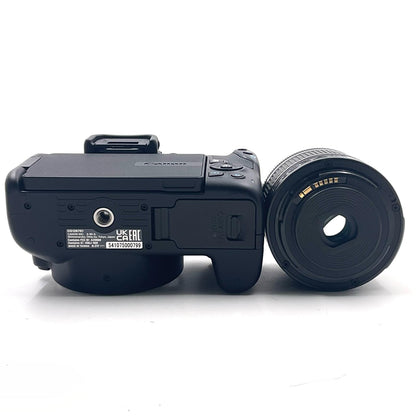 【全額返金保証】【最速発送】Canon デジタル一眼 EOS Kiss X10 標準ズームキット ブラック 美品 動作確認済
